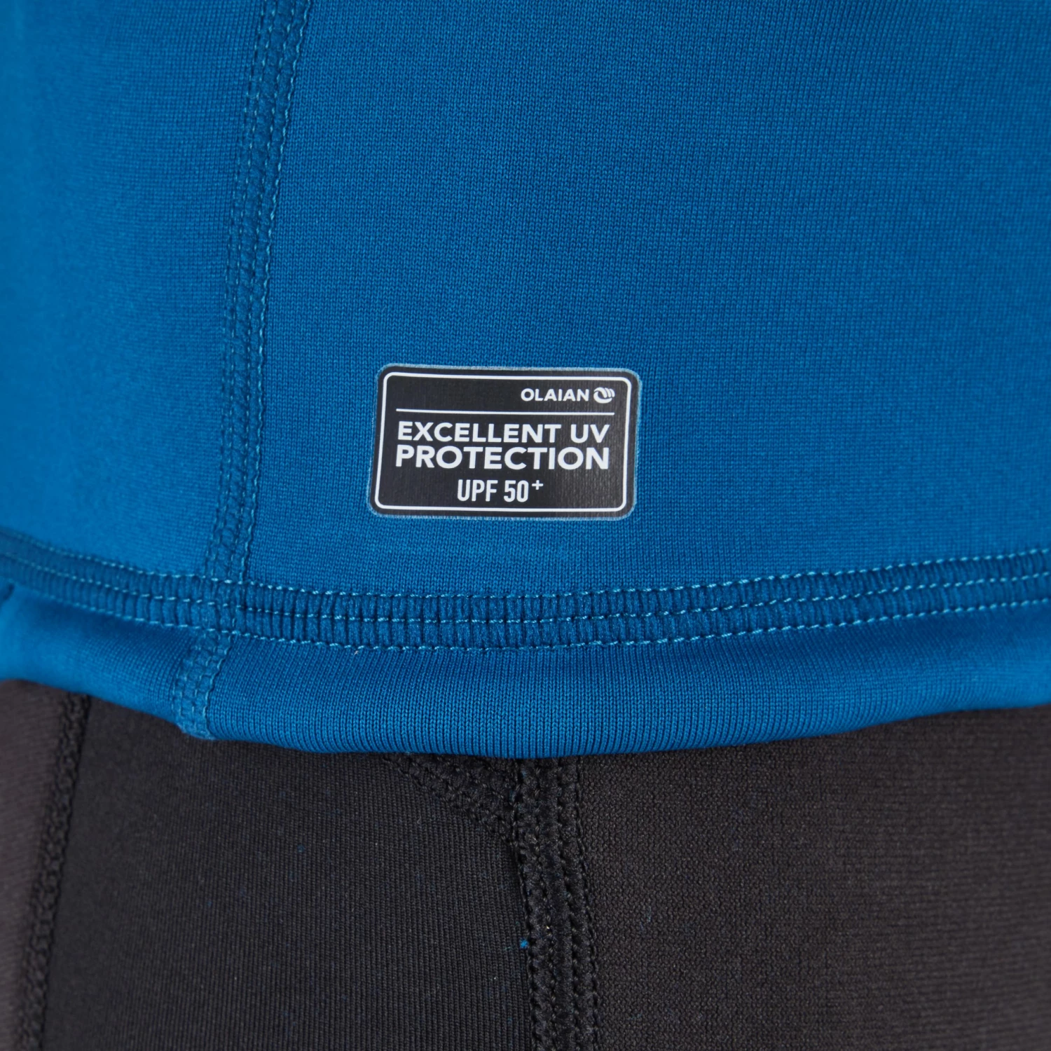 OLAIAN Kids' Long Sleeve Thermal UV Protection Top Surfing T-Shirt Petrol blue 4 OLAIAN Kids' Long Sleeve Thermal UV Protection Top Surfing T-Shirt Petrol blue - Image 4