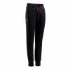ARTENGO Kids' Thermal Tennis Bottoms TH500 BLACK