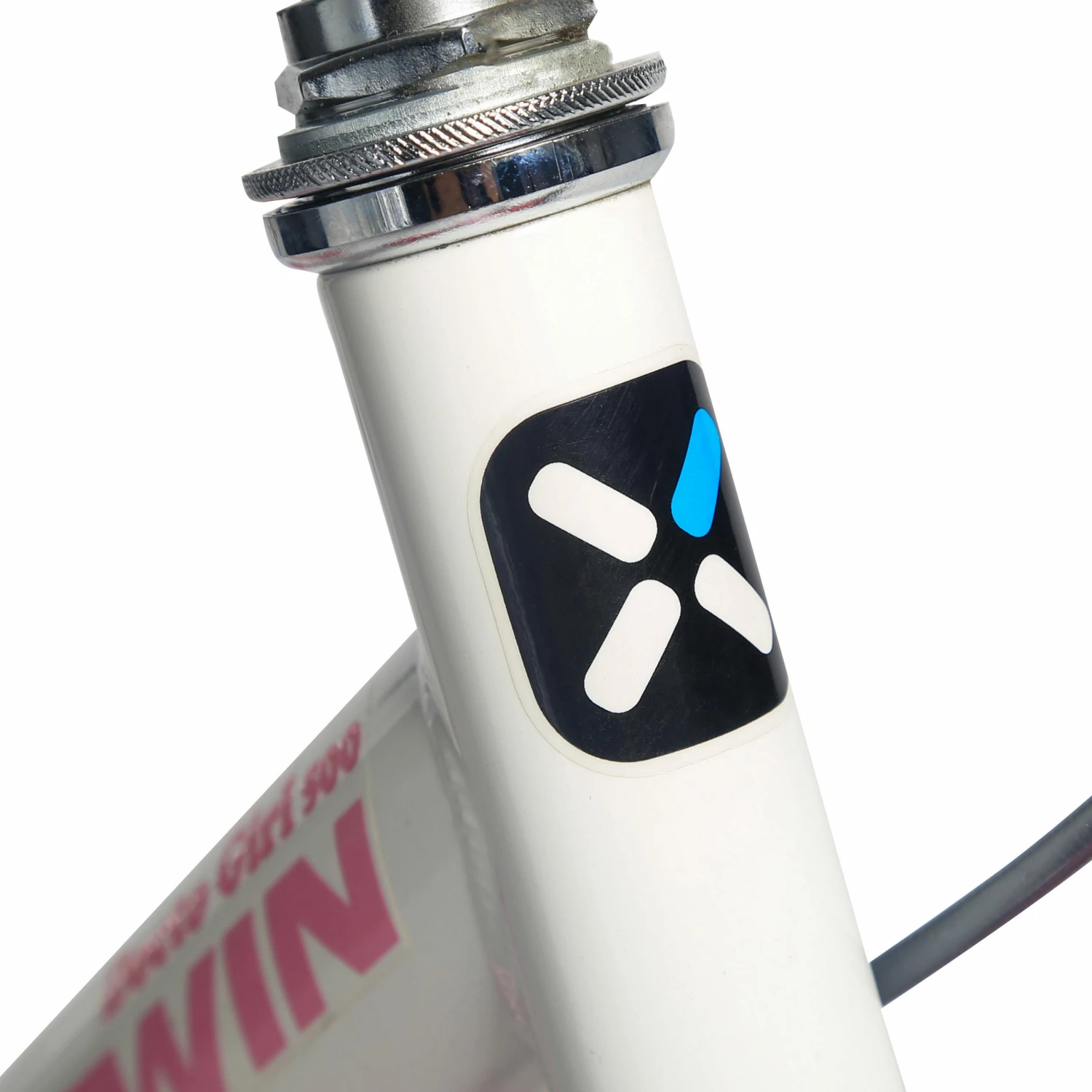 BTWIN 16" Doctor Snow white/LIGHT PINK/Blush pink 6 BTWIN 16" Doctor Snow white/LIGHT PINK/Blush pink - Image 6