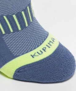 KUPIMA Kids' Running Socks AT 500 Comfort High 2-Pack Galaxy blue/BLUE -Artengo Kids Online Store k4687cc6df93040bec49fec1db3ca1bab