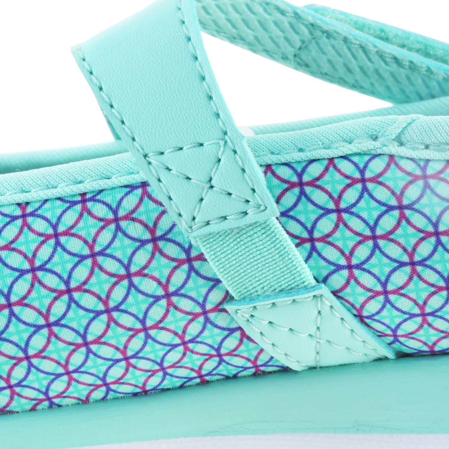 NEWFEEL Children's Fitness Walking Ballerina Pumps Aqua/Bright pink 6 NEWFEEL Children's Fitness Walking Ballerina Pumps Aqua/Bright pink - Image 6