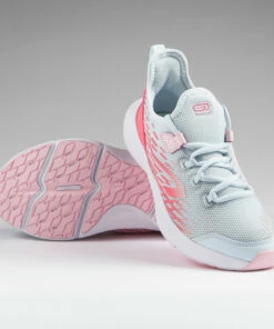 KALENJI KIDS' RUNNING SHOES Foggy blue/LIGHT PINK/Candyfloss -Artengo Kids Online Store k4d038c661af016a4db0ac9638aad3329