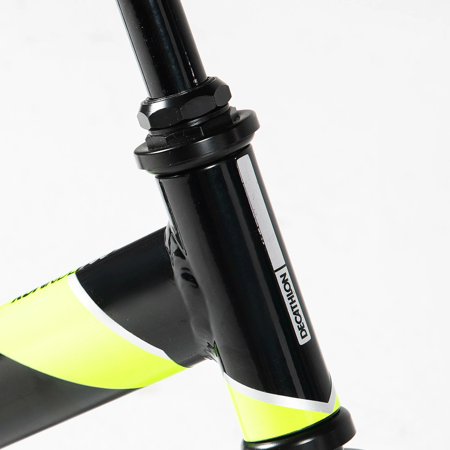 BTWIN 12" Run Ride 900 Black Balance Bike BLACK/Fluo lime yellow 11 BTWIN 12" Run Ride 900 Black Balance Bike BLACK/Fluo lime yellow - Image 11