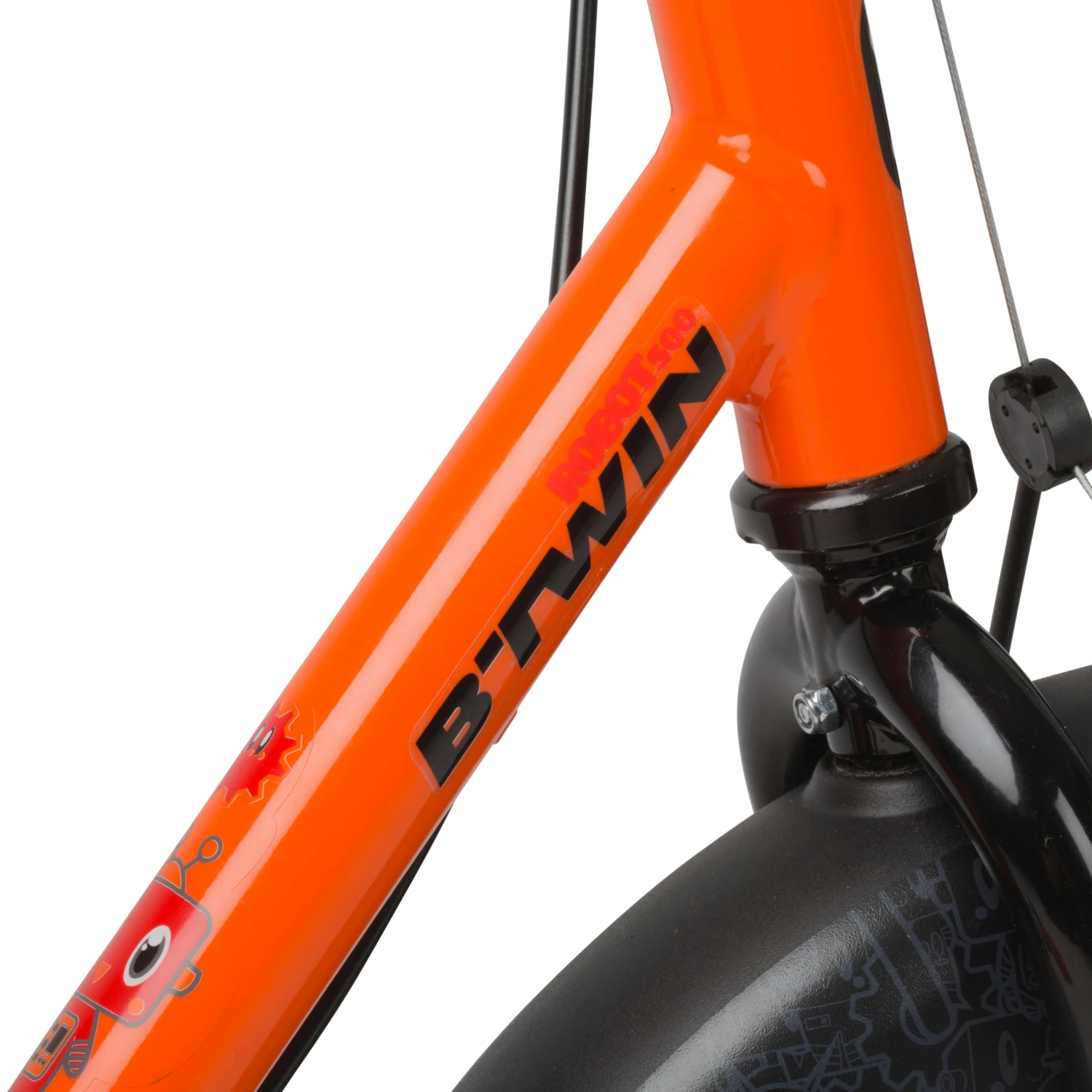 BTWIN 14" Robot ORANGE/BLACK 3 BTWIN 14" Robot ORANGE/BLACK - Image 3