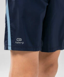 KALENJI AT 100 Kids' Running and Athletics Baggy Shorts Navy blue -Artengo Kids Online Store k50e18a77a728221e5936ffc1377eb32a