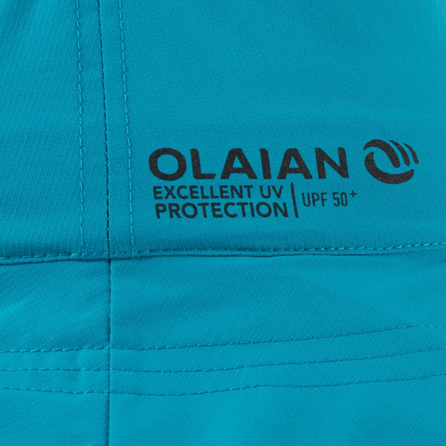 OLAIAN Children's UV Protection Surf Hat Dark peacock blue 4 OLAIAN Children's UV Protection Surf Hat Dark peacock blue - Image 4