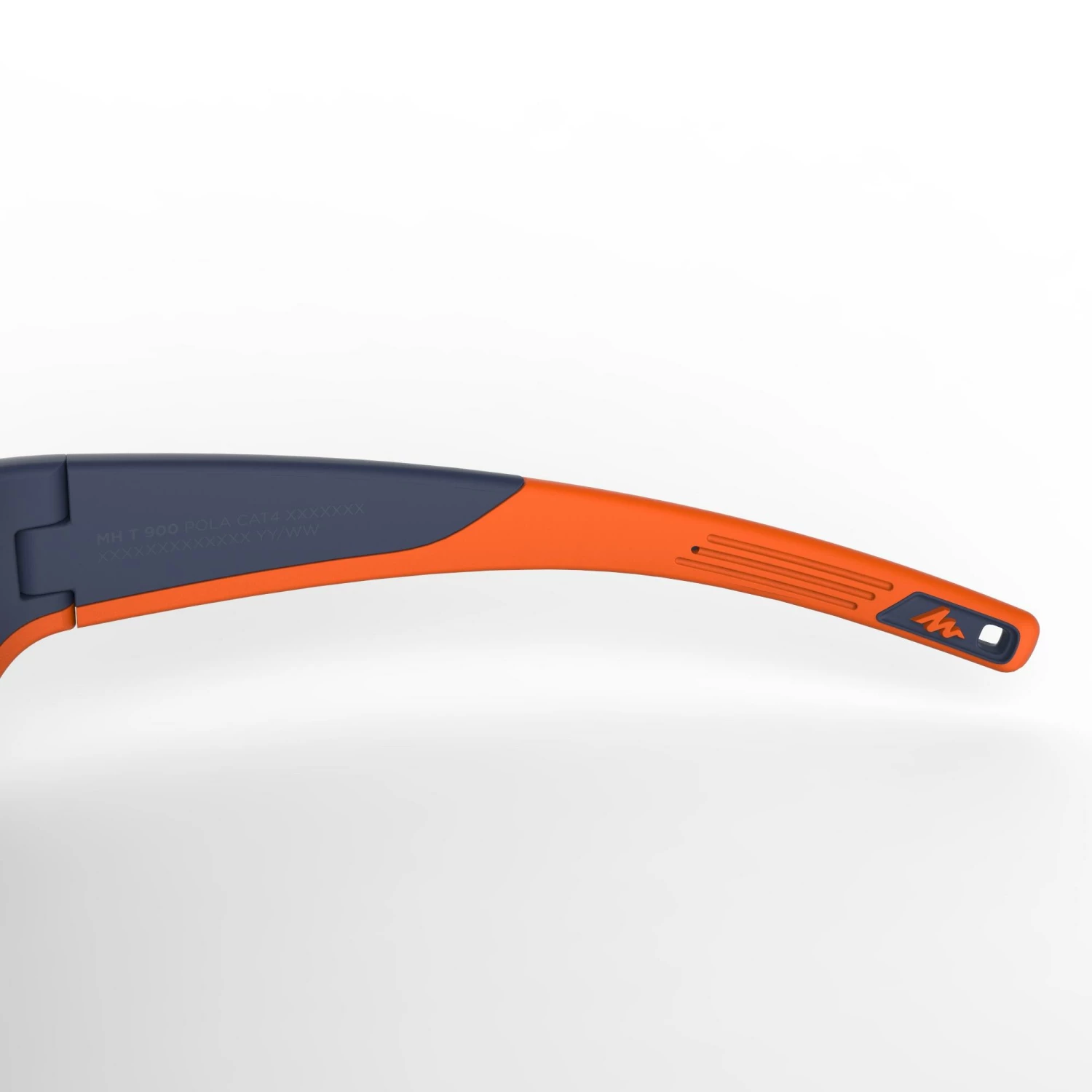 QUECHUA Kids' over 10 Blood orange/Navy blue 8 QUECHUA Kids' over 10 Blood orange/Navy blue - Image 8