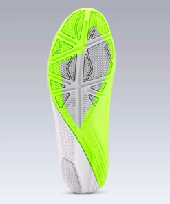 KIPSTA Kids' Futsal Shoes Ginka 500 Pale grey/Fluo lime yellow 19 KIPSTA Kids' Futsal Shoes Ginka 500 Pale grey/Fluo lime yellow -Artengo Kids Online Store k543bb7ef7c24e3e92ac306800e787700