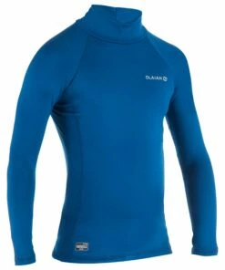 OLAIAN Kids' Long Sleeve Thermal UV Protection Top Surfing T-Shirt Petrol blue
