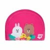 ARENA ARENA S21 K LINE FRIENDS SWIM CAP FUCHSIA Fuchsia