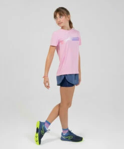 KALENJI AT 500 Girl's 2-in-1 Running and Athletics Shorts Galaxy blue/Slate blue -Artengo Kids Online Store k55c6af0eb2c18a14f225f21eb1d0f1e6