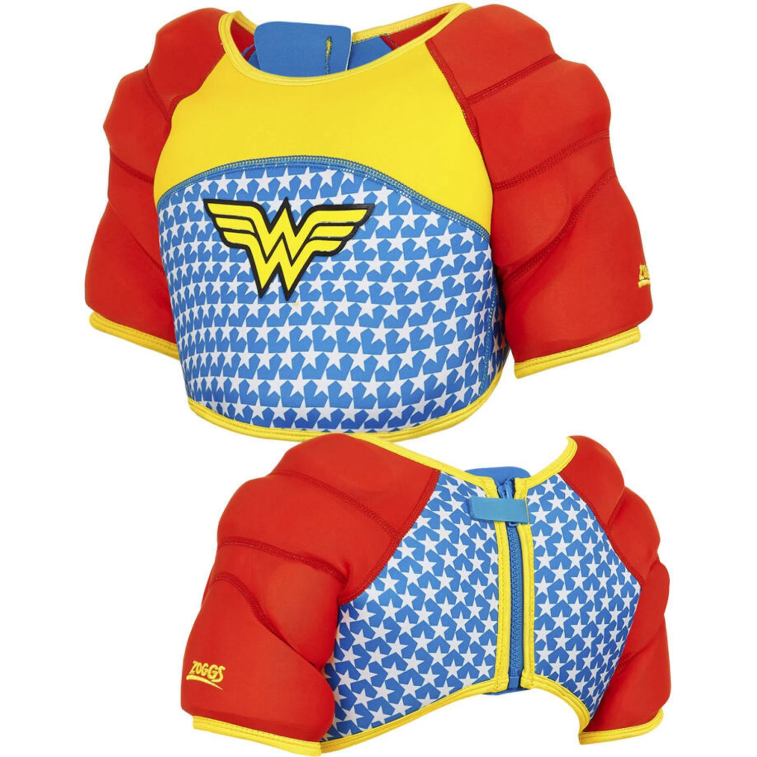 ZOGGS Wonderwoman Water Wings Vest RED 1 ZOGGS Wonderwoman Water Wings Vest RED