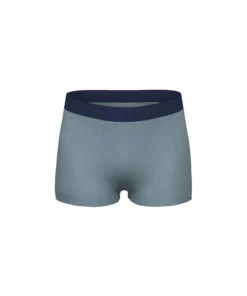 KALENJI AT 500 Boy's breathable running boxers Faded denim
