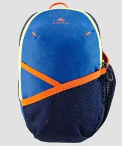 QUECHUA Kids&rsquo; hiking rucksack MH100 5 Litres Dark peacock blue/Caribbean blue -Artengo Kids Online Store k5b07136b6b14760b4ab8276737729b9f