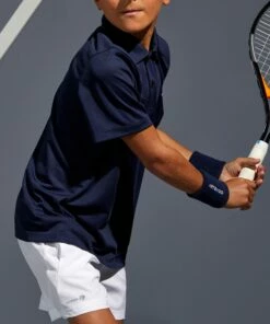 ARTENGO Kids' Tennis Polo Navy blue -Artengo Kids Online Store k5cc0922bdf31c623c97513e6c787f18b scaled
