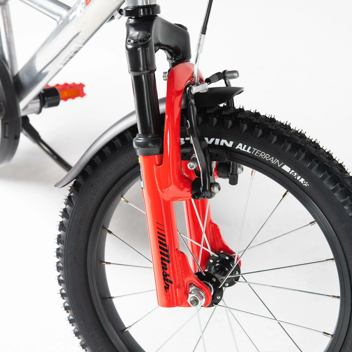 BTWIN 16" Monstertruck Khaki beige/RED 9 BTWIN 16" Monstertruck Khaki beige/RED - Image 9