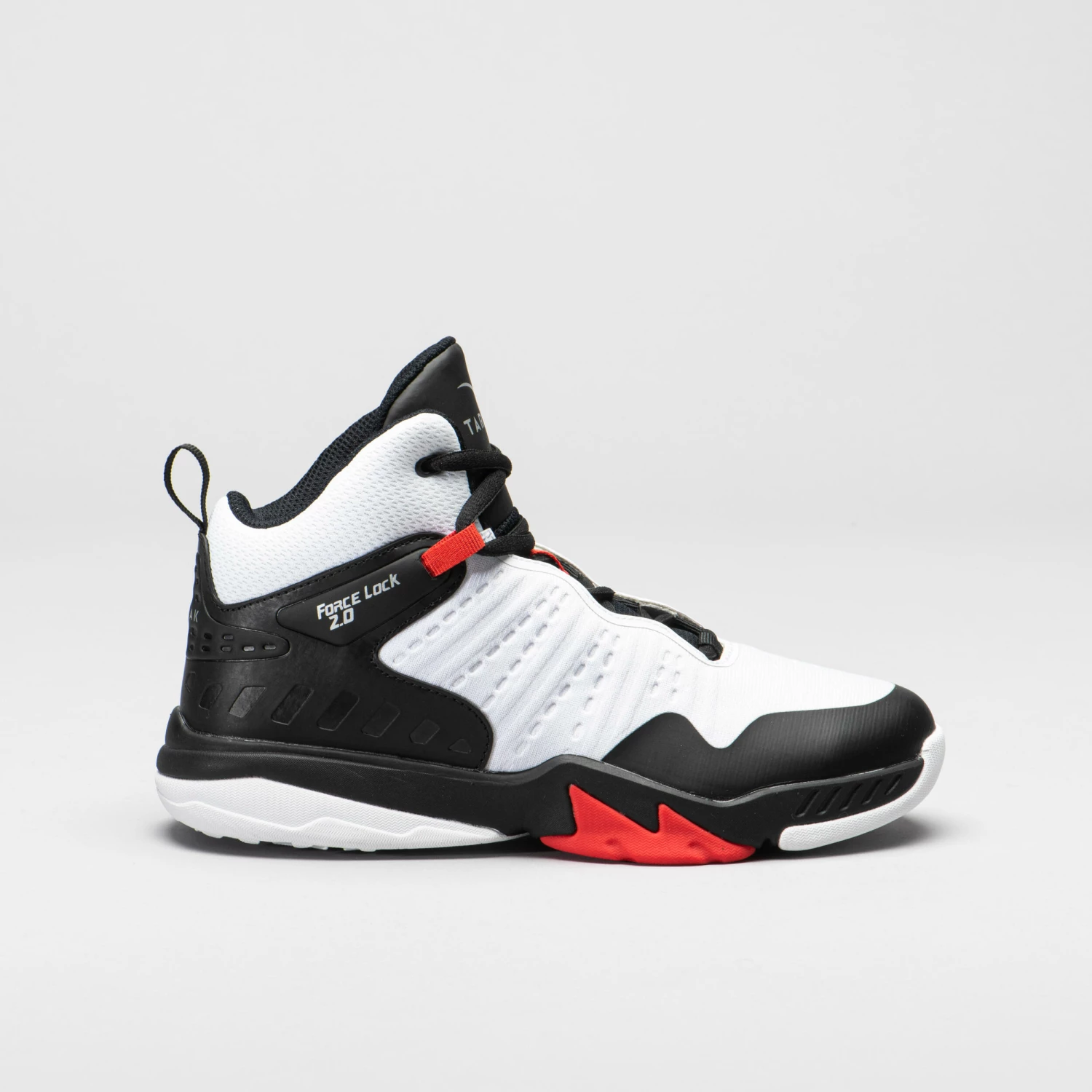 TARMAK Boys'/Girls' Intermediate Basketball Shoes SS500H Snow white/BLACK 1 TARMAK Boys'/Girls' Intermediate Basketball Shoes SS500H Snow white/BLACK