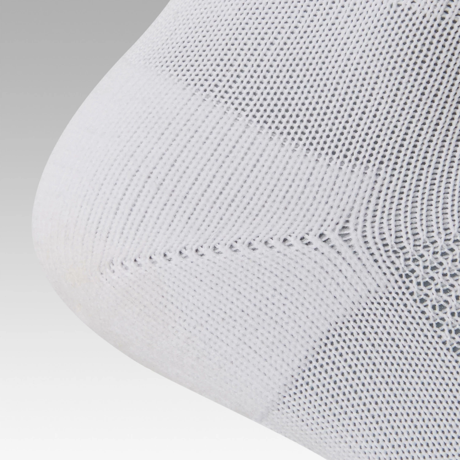 KIPSTA Kids' Football Socks F100 Snow white/Pewter 6 KIPSTA Kids' Football Socks F100 Snow white/Pewter - Image 6