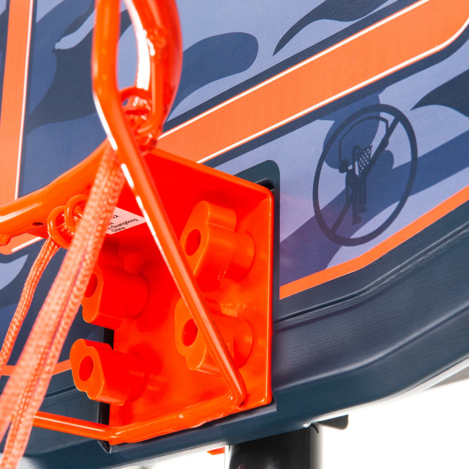 TARMAK B200 Kids' Basketball Hoop 1.6m-2.2m. Up to age 10 Galaxy blue 6 TARMAK B200 Kids' Basketball Hoop 1.6m-2.2m. Up to age 10 Galaxy blue - Image 6