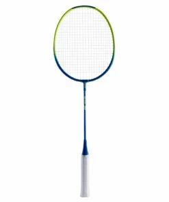PERFLY JUNIOR BADMINTON RACKET BR 100 BLUE YELLOW Unique size