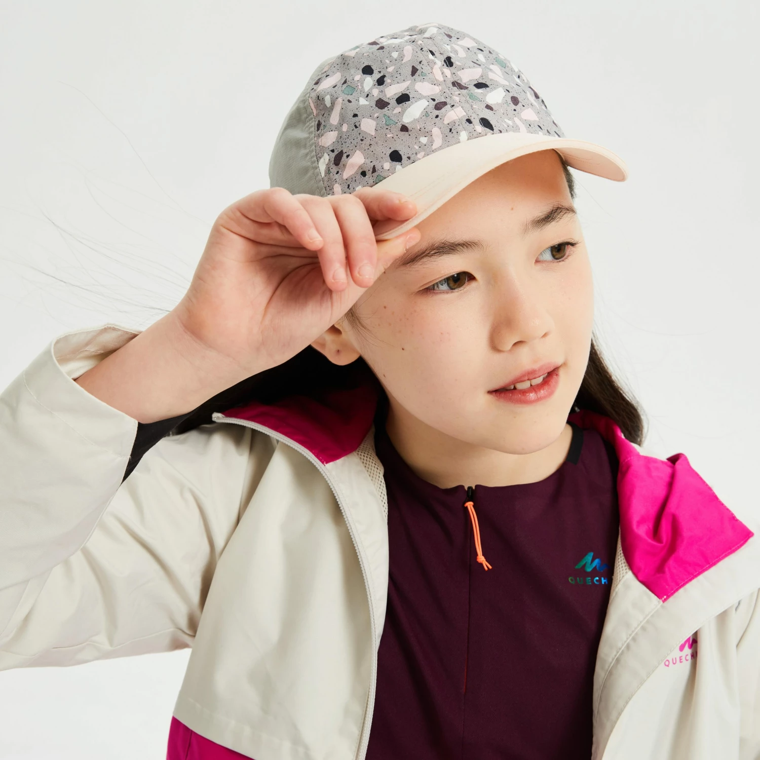 QUECHUA CN
Kids' hiking cap MH100 GREY 4 QUECHUA CN
Kids' hiking cap MH100 GREY - Image 4