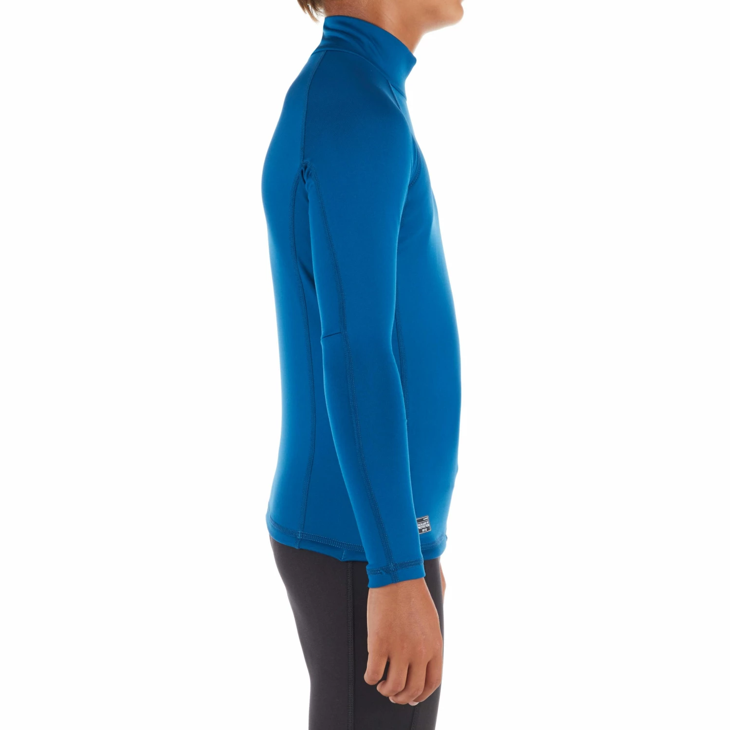 OLAIAN Kids' Long Sleeve Thermal UV Protection Top Surfing T-Shirt Petrol blue 3 OLAIAN Kids' Long Sleeve Thermal UV Protection Top Surfing T-Shirt Petrol blue - Image 3