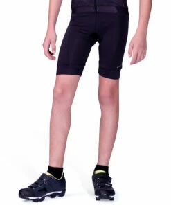 BTWIN KID'S CYCLING SHORTS BLACK -Artengo Kids Online Store k67aa65f6074abc9a06fa543961394d0b
