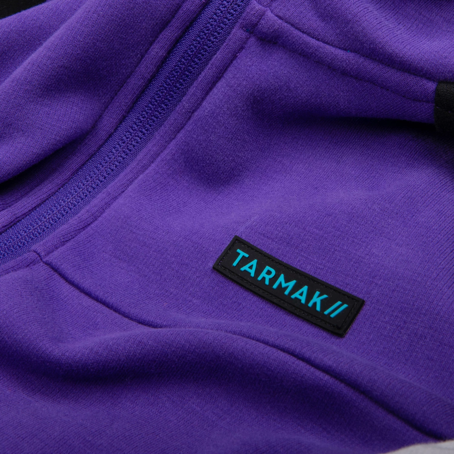 TARMAK Boys'/Girls' Basketball Jacket J500 Pale grey/BLACK 6 TARMAK Boys'/Girls' Basketball Jacket J500 Pale grey/BLACK - Image 6