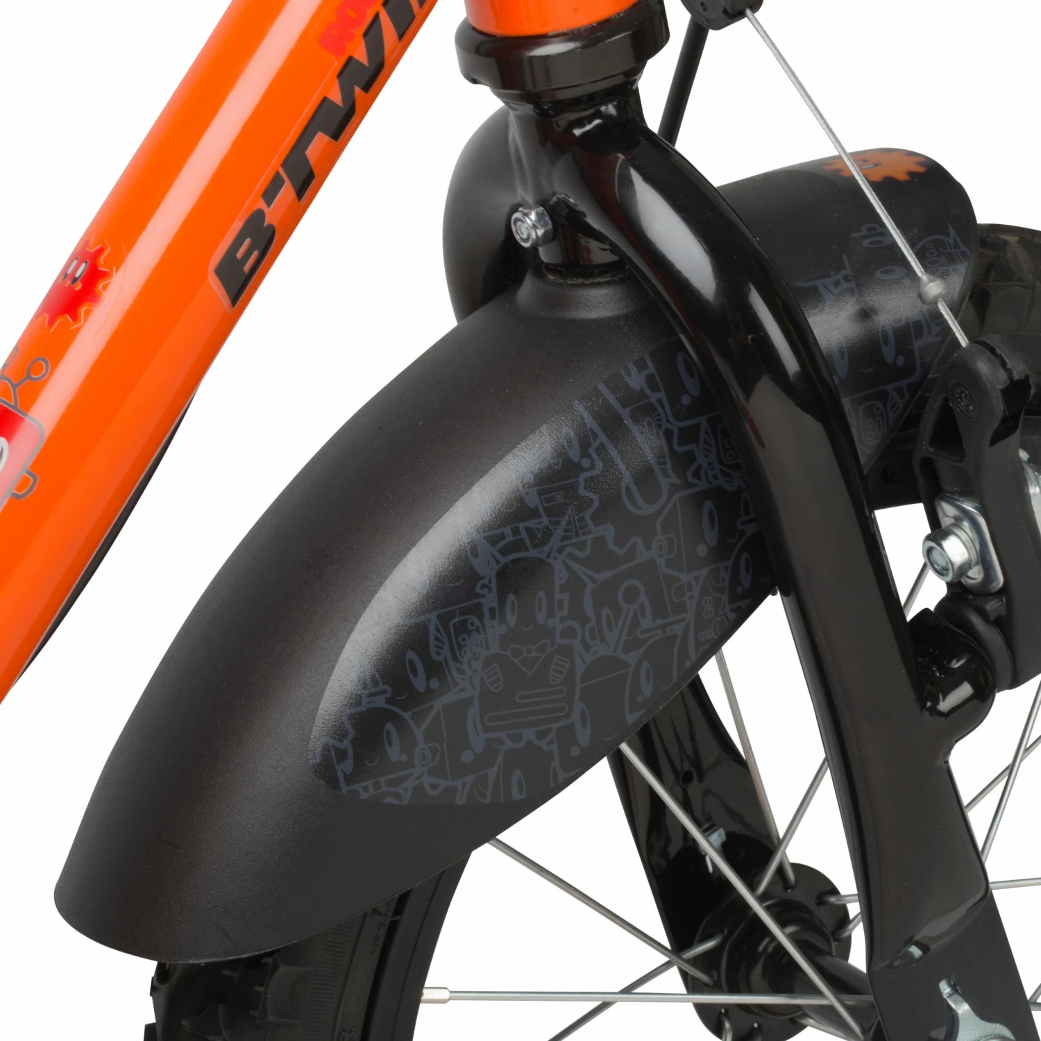 BTWIN 14" Robot ORANGE/BLACK 5 BTWIN 14" Robot ORANGE/BLACK - Image 5