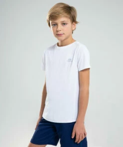 KALENJI AT 100 KIDS' ATHLETICS T-SHIRT Snow white -Artengo Kids Online Store k69eb5a9349d293bf27778b6b84b2cf49