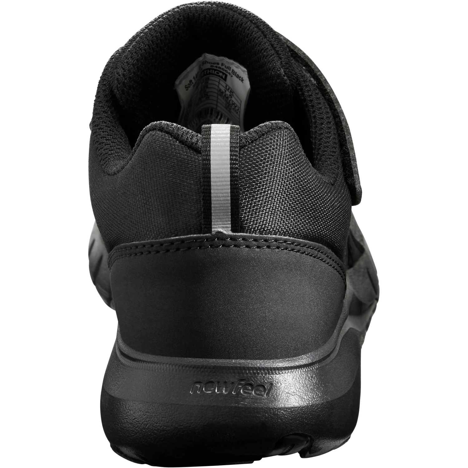 NEWFEEL Soft 140 kids' walking shoes black/black Snow white/Snow white 5 NEWFEEL Soft 140 kids' walking shoes black/black Snow white/Snow white - Image 5