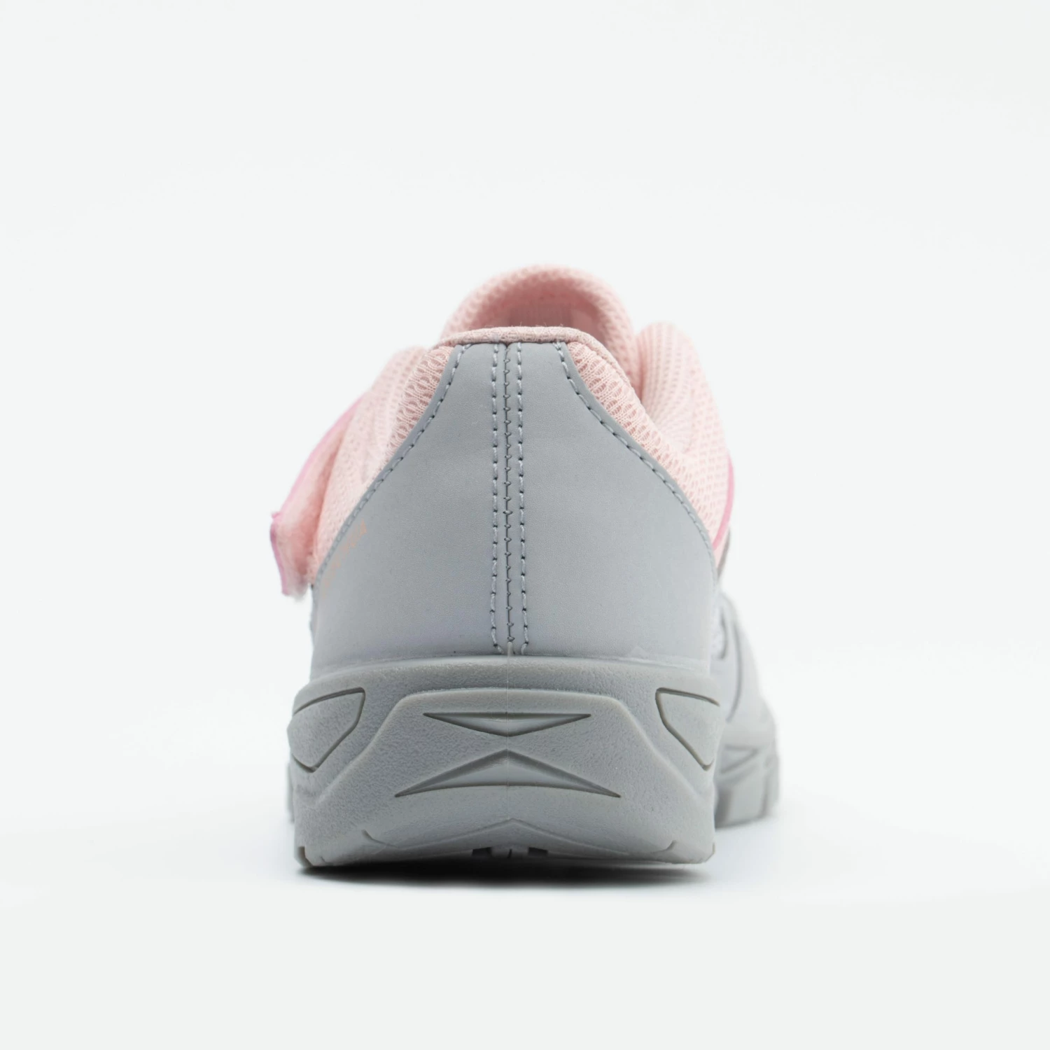 QUECHUA VELCRO MOUNTAIN HIKING SHOES Pale grey/Desert rose 2 QUECHUA VELCRO MOUNTAIN HIKING SHOES Pale grey/Desert rose - Image 2