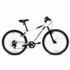 BTWIN 24" ST 100 Kid MTB with Kickstand Snow white