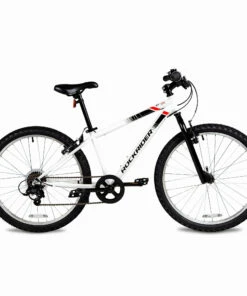 Artengo Kids Online Store 14 BTWIN 24" ST 100 Kid MTB with Kickstand Snow white