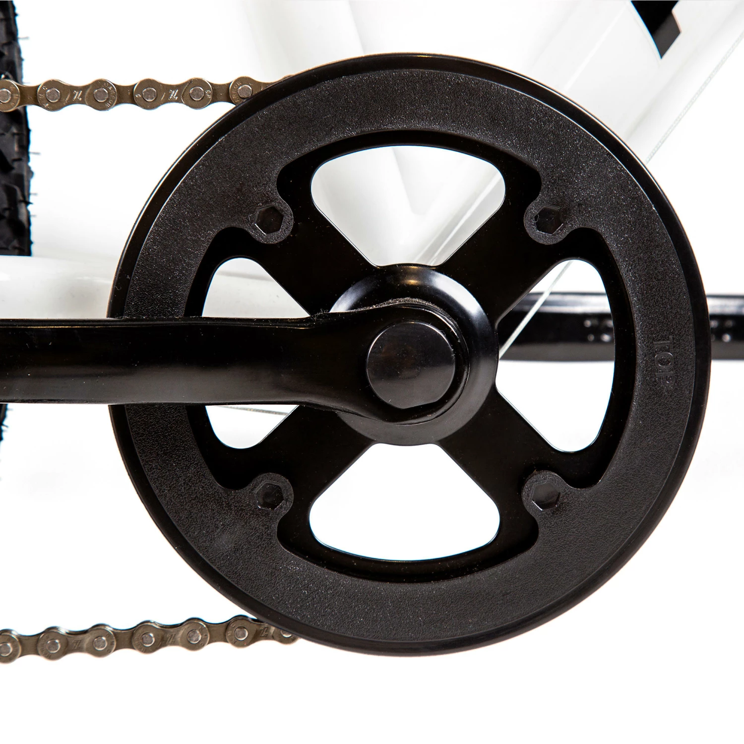 BTWIN 24" ST 100 Kid MTB with Kickstand Snow white 8 BTWIN 24" ST 100 Kid MTB with Kickstand Snow white - Image 8