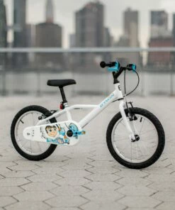 BTWIN 16" Inuit Snow white/BLUE 7 BTWIN 16" Inuit Snow white/BLUE -Artengo Kids Online Store k6bbf539fac6060e7d1963a76cebf23b8 scaled