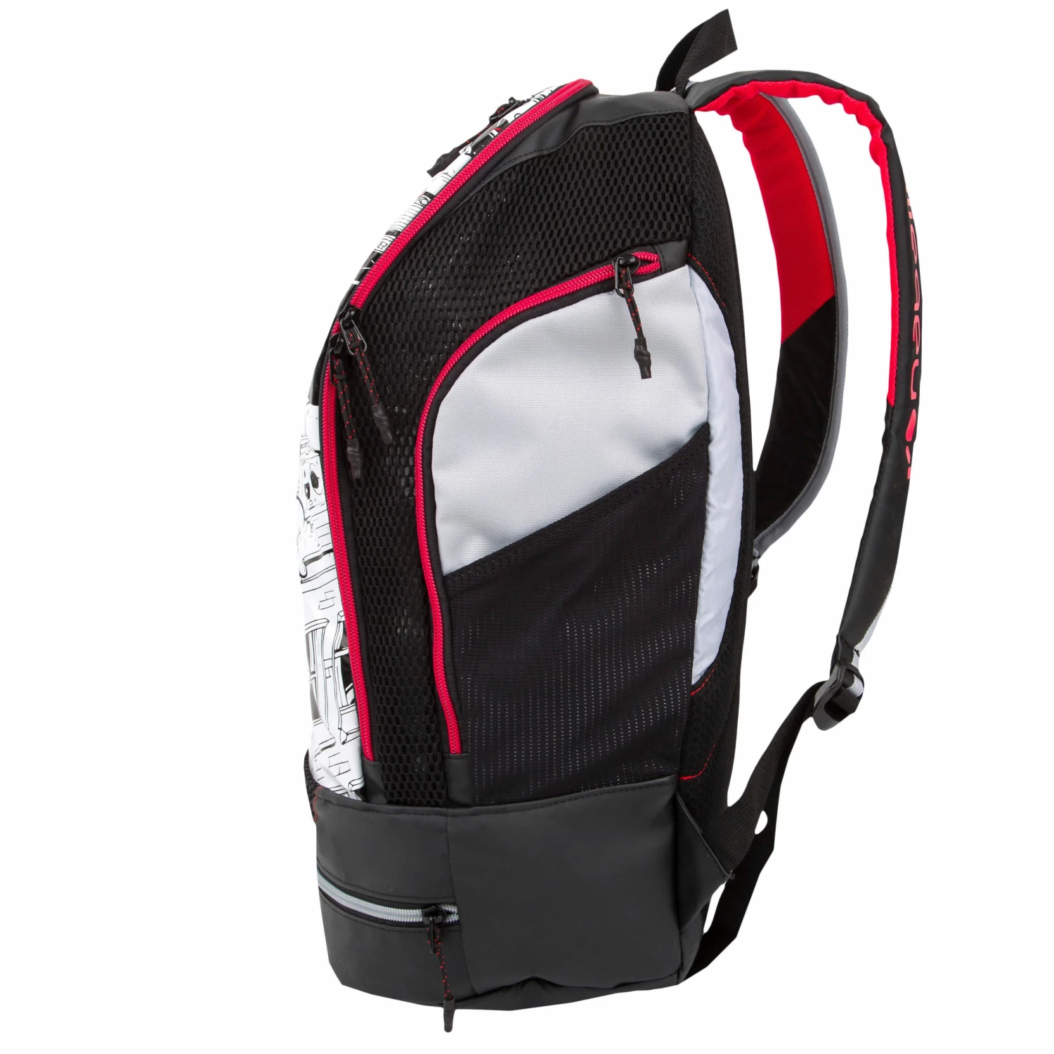 NABAIJI POOL 900 BACKPACK RNRI 27 L Print BLACK 3 NABAIJI POOL 900 BACKPACK RNRI 27 L Print BLACK - Image 3