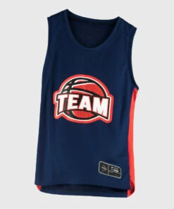 TARMAK Boys'/Girls' Sleeveless Basketball Jersey T500 RED 26 TARMAK Boys'/Girls' Sleeveless Basketball Jersey T500 RED -Artengo Kids Online Store k7498a6fd1d3c0e6244a08c8a3a5d42a0