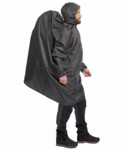 FORCLAZ Hiking Rain Poncho Arpenaz 40L Size L/XL BLACK 10 FORCLAZ Hiking Rain Poncho Arpenaz 40L Size L/XL BLACK -Artengo Kids Online Store k74bffb378ab21713830a5e2cef623a12