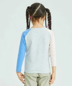 QUECHUA Kids' ANTI-UV hiking long sleeve t-shirt LIGHT GREY/PINK 8 QUECHUA Kids' ANTI-UV hiking long sleeve t-shirt LIGHT GREY/PINK -Artengo Kids Online Store k769573a2d164be61eb3cd97f38f10e18 scaled