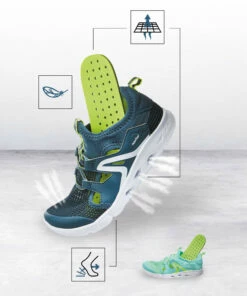 NEWFEEL Kids' Walking Shoes PW 500 Fresh Storm grey/Fluo lime yellow/Snow white 25 NEWFEEL Kids' Walking Shoes PW 500 Fresh Storm grey/Fluo lime yellow/Snow white -Artengo Kids Online Store k77a930d0738064fcf71b9640c89ea9b8