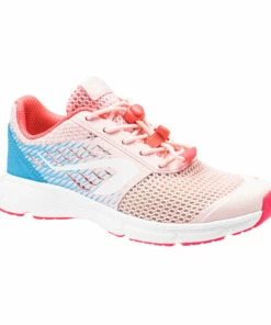 KALENJI KID'S ATHLETICS SHOES Bright indigo/Sky blue