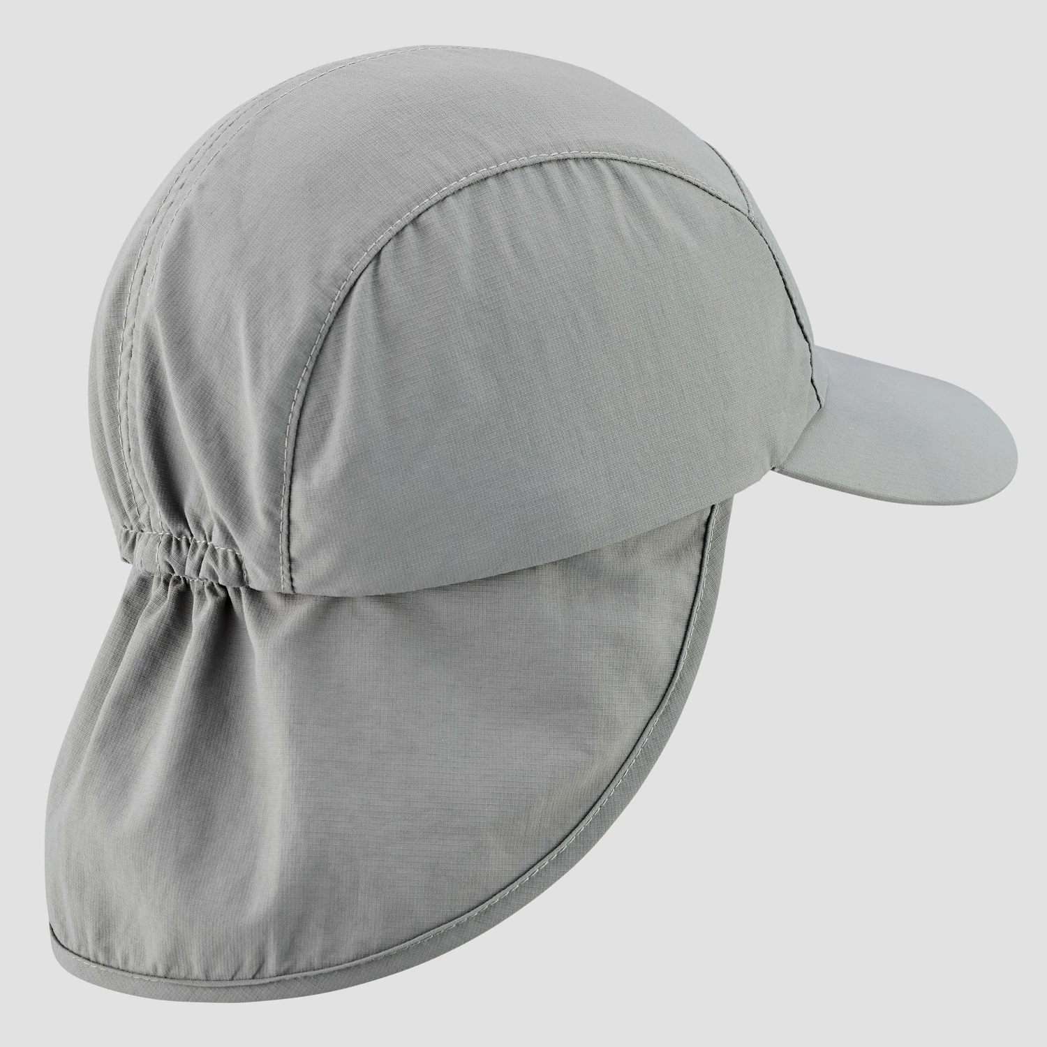 QUECHUA Hiking cap MH500 age 2-6 Pewter 6 QUECHUA Hiking cap MH500 age 2-6 Pewter - Image 6