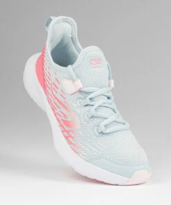 KALENJI KIDS' RUNNING SHOES Foggy blue/LIGHT PINK/Candyfloss -Artengo Kids Online Store k792da490dedd458036ee02fc6c70bd5b
