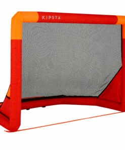 KIPSTA Inflatable Football Goal Air Kage Pump Fluo blood orange/Vermilion