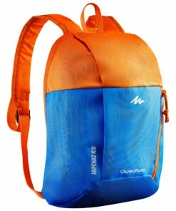 QUECHUA Kids 7 litre hiking backpack MH100 Mint blue/Violet