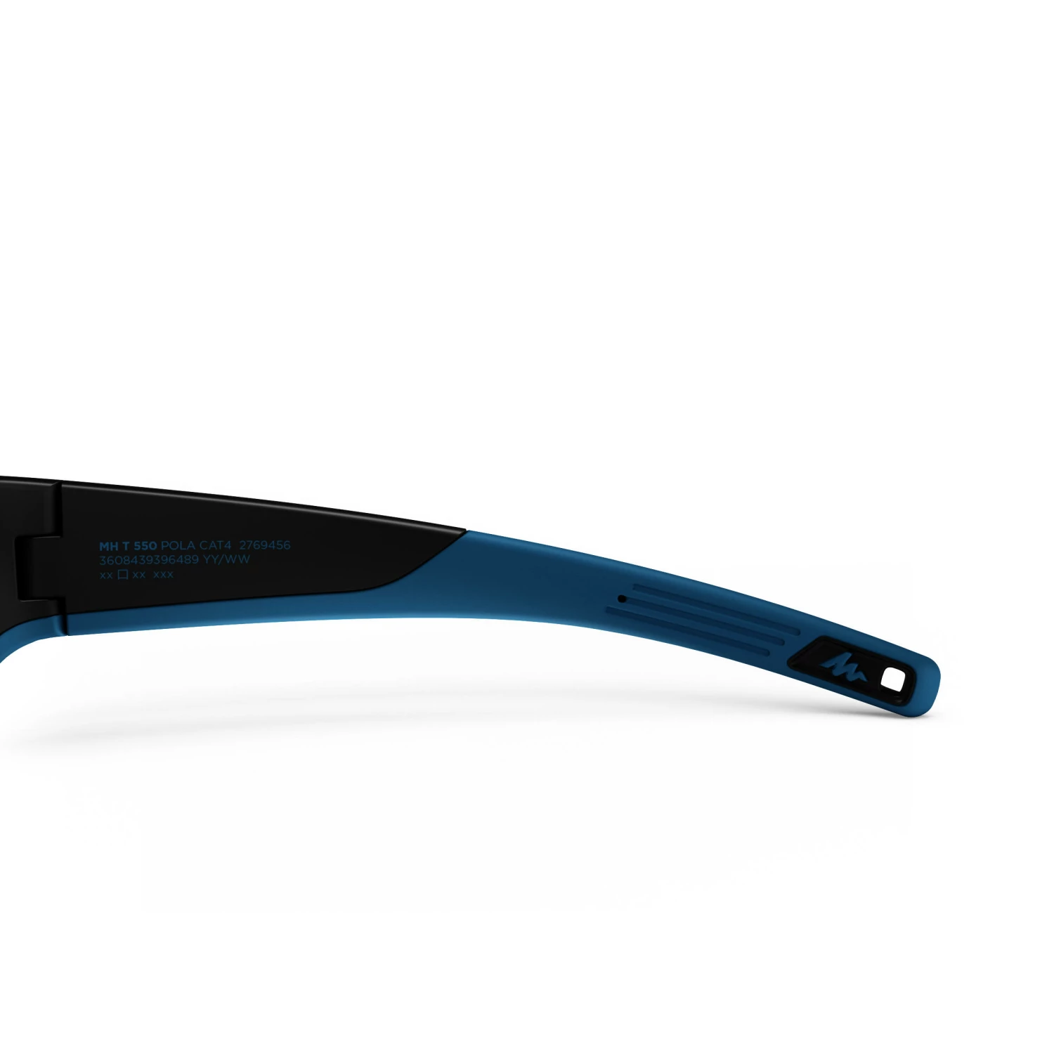 QUECHUA Kids Hiking Sunglasses BLACK/Electric blue 7 QUECHUA Kids Hiking Sunglasses BLACK/Electric blue - Image 7