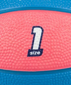 TARMAK Mini B Kids' Size 1 Basketball Up to age 4.P&iuml;nk/Blue WHITE/BLACK -Artengo Kids Online Store k7e05ec1ba03442437da8c2c84b51167d