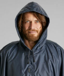 FORCLAZ Hiking Rain Poncho Abyss grey 15 FORCLAZ Hiking Rain Poncho Abyss grey -Artengo Kids Online Store k7f8a085975d55b4f16ec06f4ed1c219c
