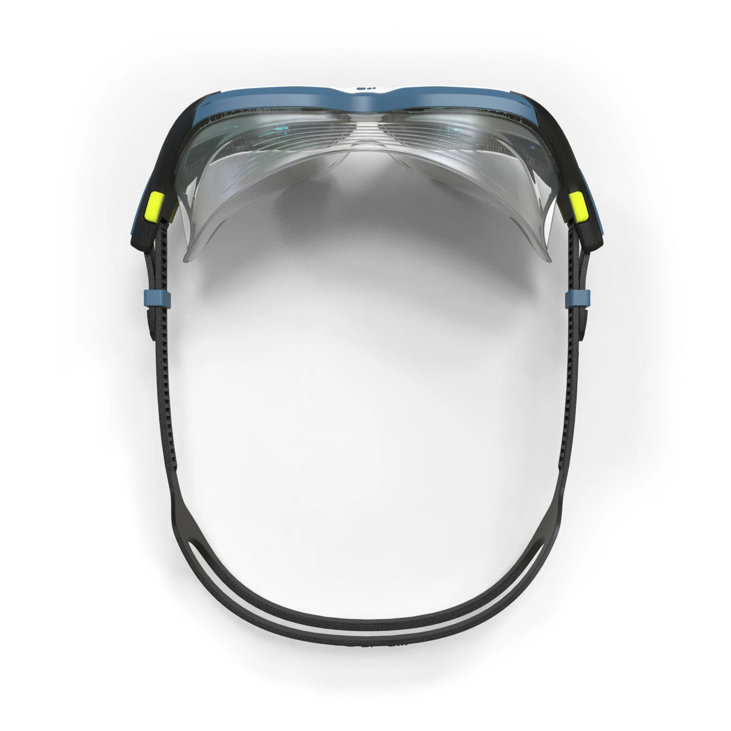NABAIJI SWIMMING MASK 500 ACTIVE ASIA L BLACK WHITE MIRRORED LENSES BLACK/Deep blue 4 NABAIJI SWIMMING MASK 500 ACTIVE ASIA L BLACK WHITE MIRRORED LENSES BLACK/Deep blue - Image 4